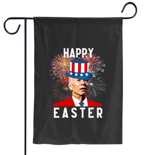 Discover Joe Bidenss Happy Easter For Funny 4th Of July Garden Flags