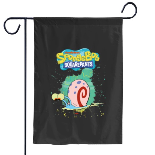 Discover Mademark x SpongeBobss SquarePants Original SpongeBobss Square Pants Gary the Snail on Splash TSh Garden Flags