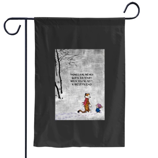 Discover Calvin and Hobbes 9 Garden Flags
