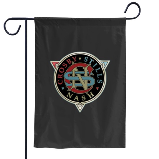 Discover The Band Crosby Logo Stills Band Music Nash Fashion And Young Garden Flags