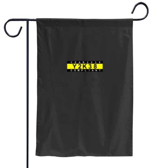 Discover Year 2038 Compliant Y2K38 Y2038 Garden Flags