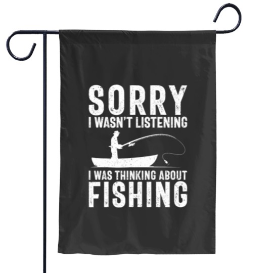 Discover Fisherman Pun Garden Flags for Fishing Lovers