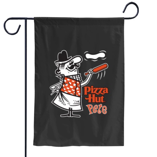 Discover Pizza Hut Pete Essential Garden Flags