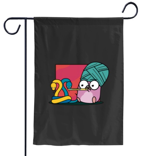 Discover Gopher charmer Garden Flags