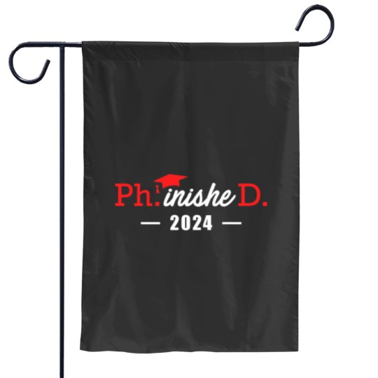 Discover Phinished Ph.D degree 2024 doctor finished Ph.D Garden Flags