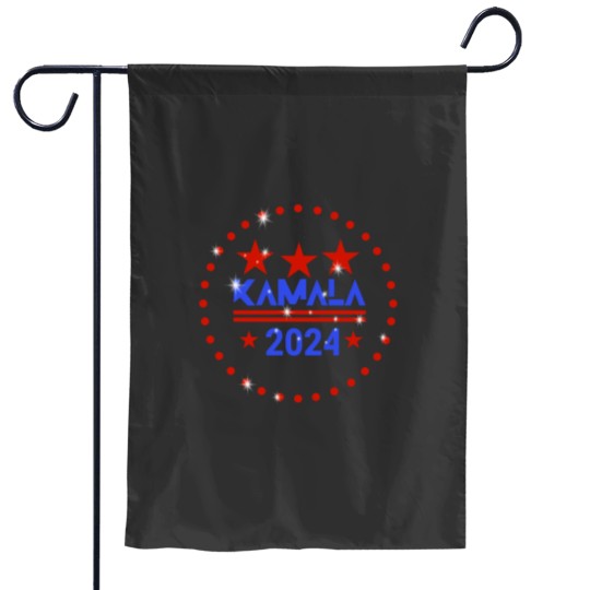 Discover Kamala Harris Rhinestone Garden Flag 2024