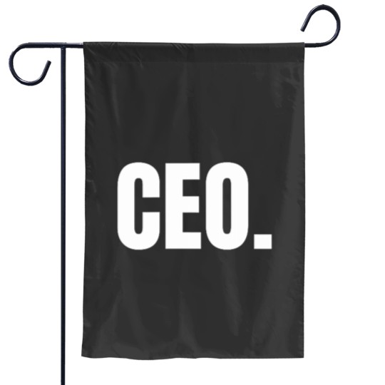 Discover CEO. Garden Flags