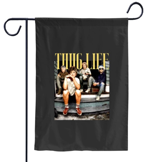 Discover The Golden Girl Thug Life Garden Flags