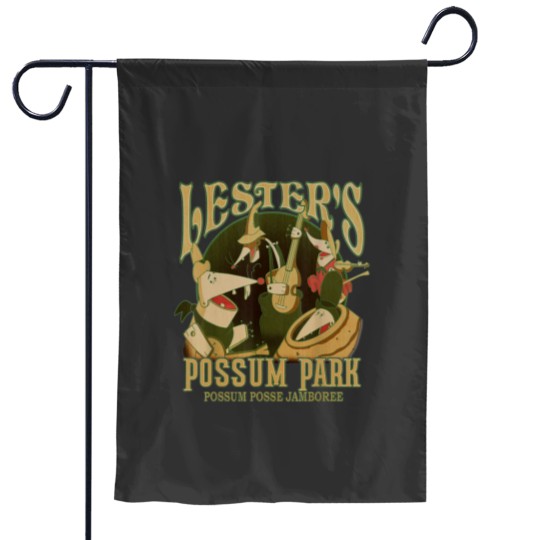 Discover A.G00fy.M0vie Lester's Possum Park Garden Flags