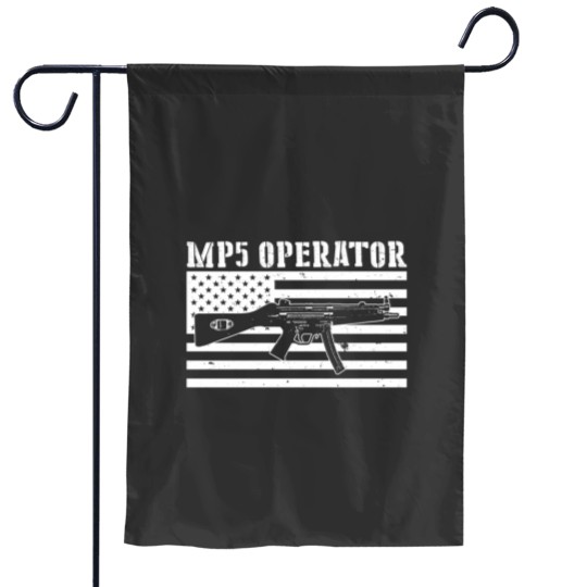 Discover MP5 OPERATOR USA FLAG Garden Flags