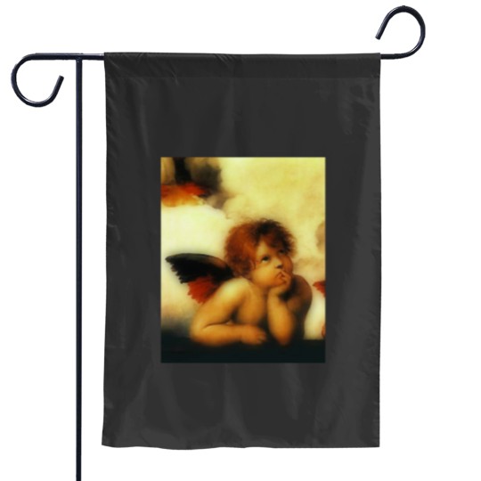 Discover Raffaello Sanzio da Urbino Sistine Madonnaangel 1 15131514. Garden Flags
