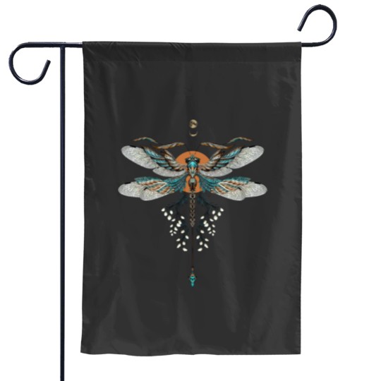 Discover Dragon Fly Tattoo Garden Flags