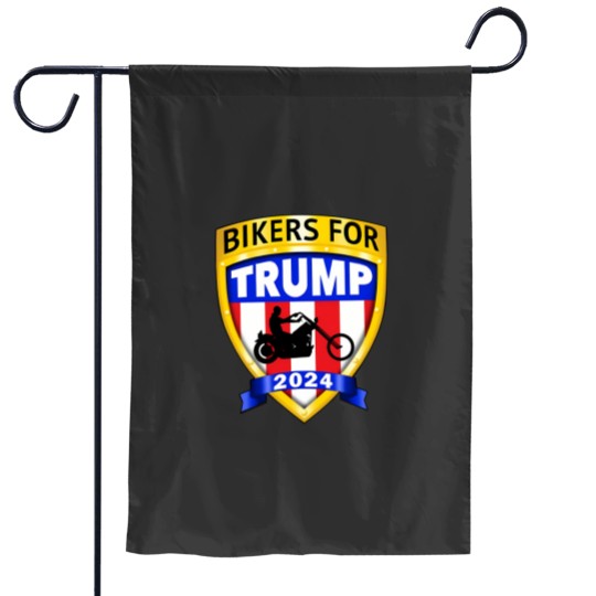 Discover Bikers for Trump 2024 American Garden Flags