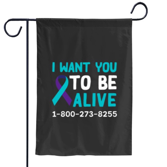 Discover Suicide Prevention Day Awareness Garden Flag