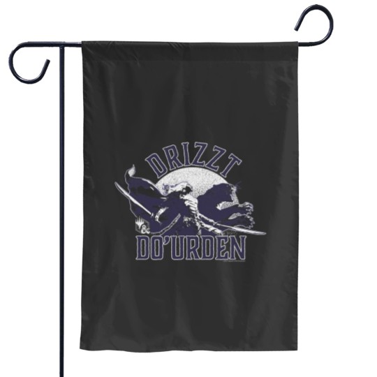Discover Magic The Gathering Dungeons Dragons Vintages Drizzt Garden Flags