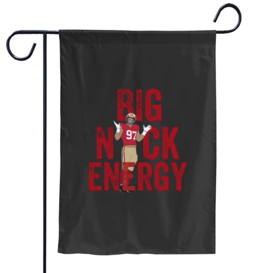 Discover Vintage Nick Bosa Garden Flag - Big Nick Energy Edition