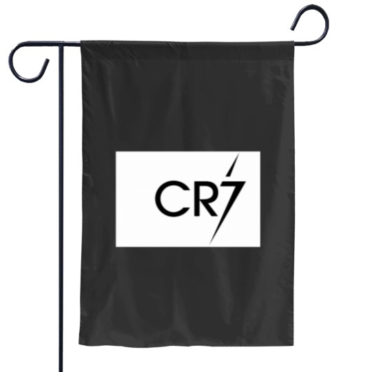Discover CR7 White Garden Flags