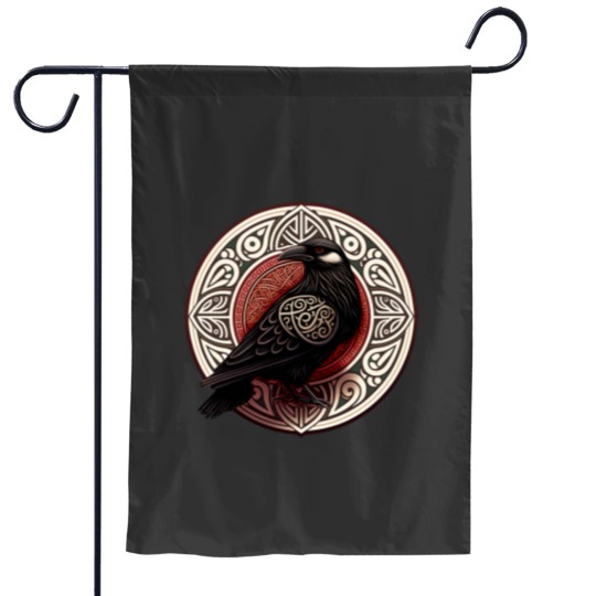 Discover Huginn and Muninn Active Garden Flags