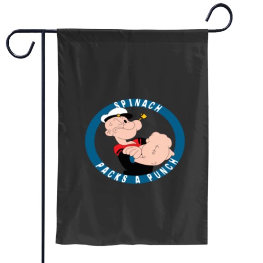 Discover Popeye Spinach Garden Flags