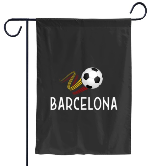Discover Camiseta de Futbol Barcelona Espana Garden Flags