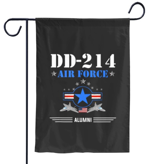 Discover Air Forcess Alumni DD214 USAF Tank Top Garden Flags