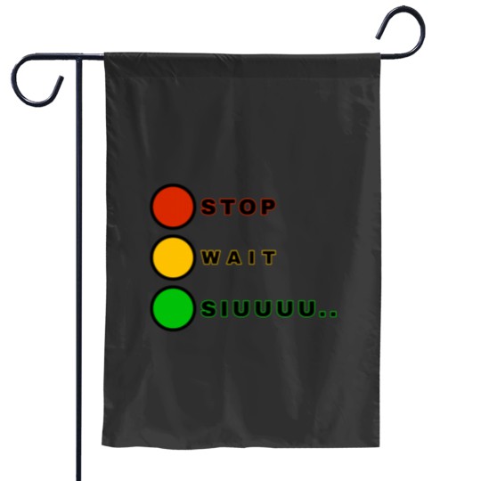 Discover Stop wait siuuu Cristiano ronaldo suiii Essential Garden Flags