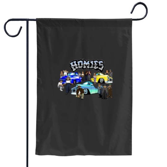 Discover Lil Homies Cholo Lowriders Essential Garden Flags