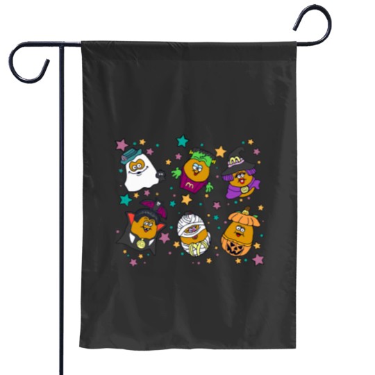 Discover Halloween Chicken Nuggets Garden Flags