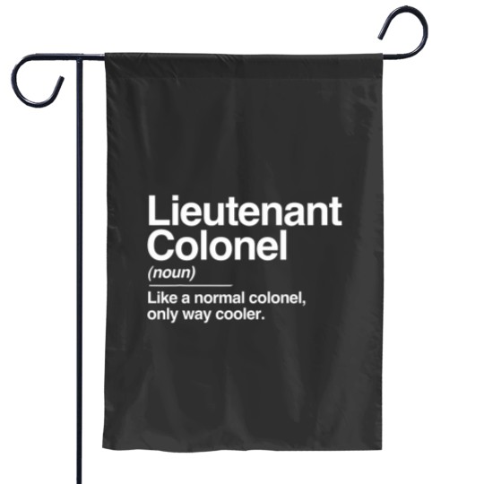 Discover Lieutenant Colonel Definition Normal Only Cooler Gift Garden Flags