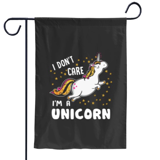 Discover Unicorns Im A Unicorns I Dont Care Garden Flags