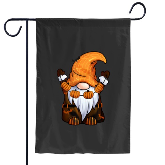 Discover Halloween Cat Gnome Cute Gnome Halloween Costume Pumpkin Garden Flags