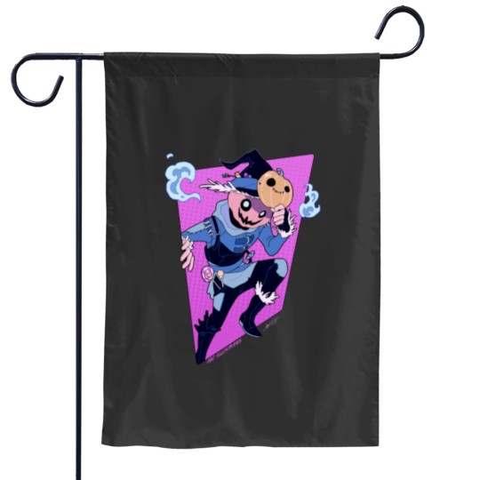 Discover Scarecrow (Dark item BGs) Garden Flags