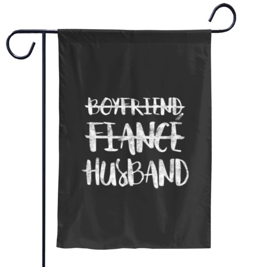 Discover Boyfriend Fiance Husband Married Man Wedding Garden Flags