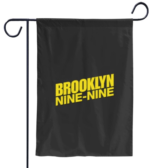 Discover Brooklynss 99 Black Background Garden Flags