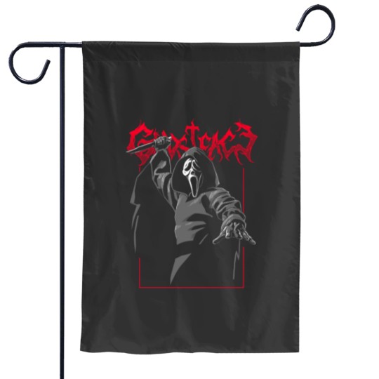 Discover Ghostface Ghostface Metal Garden Flags