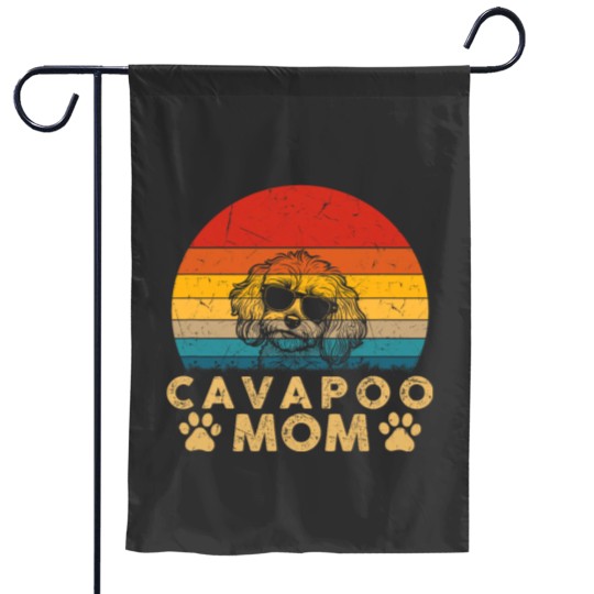 Discover Vintagess Cavapoo Mom Dog Lover Cute Gifts Funny Mothers Day Garden Flags