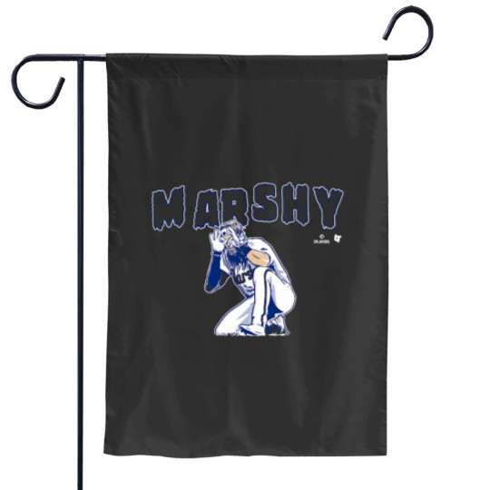Discover Brandon Marsh Marshy philadelphiass Baseball Garden Flags