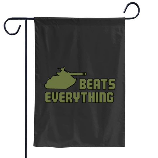 Discover Beats Everything Garden Flags
