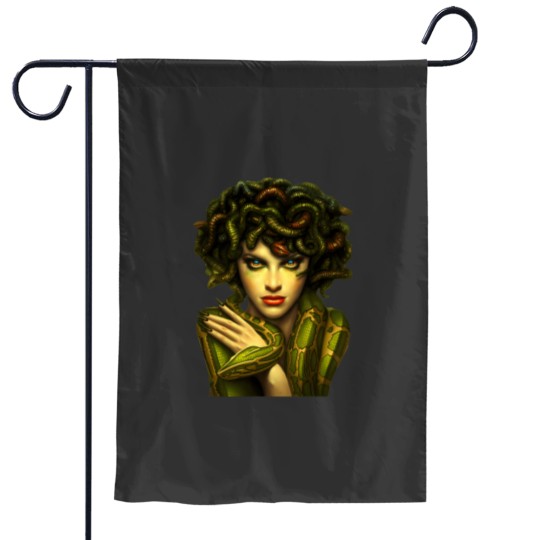 Discover Medusa Garden Flags