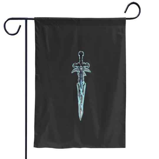 Discover Broken Frostmourne Garden Flags