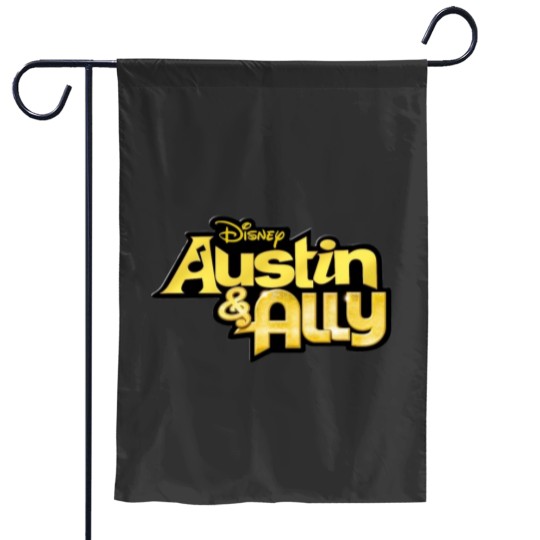 Discover Austin and Ally Logo Garden Flags