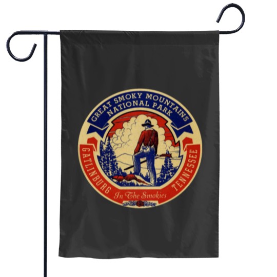 Discover Gatlinburg Great Smoky Mountains National Park Vintagess Travel Decal Garden Flags
