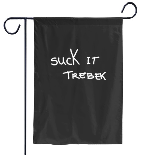 Discover Suck It Trebek Celebrity Jeopardy Garden Flags