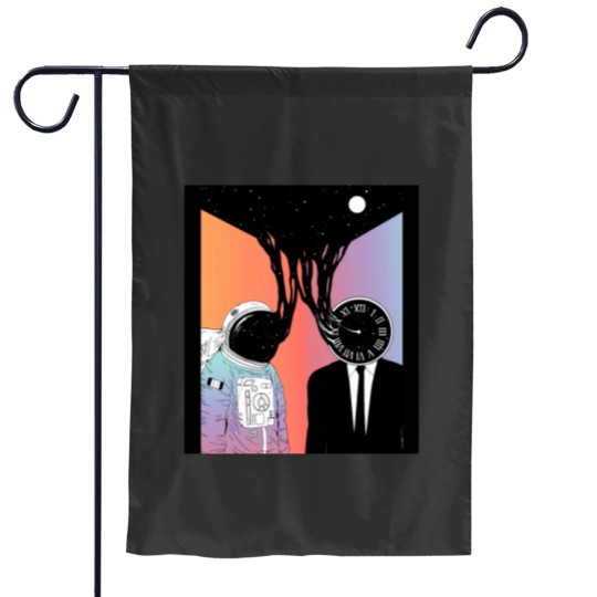 Discover A Portrait of Space and Time A Study of Existence Garden Flags