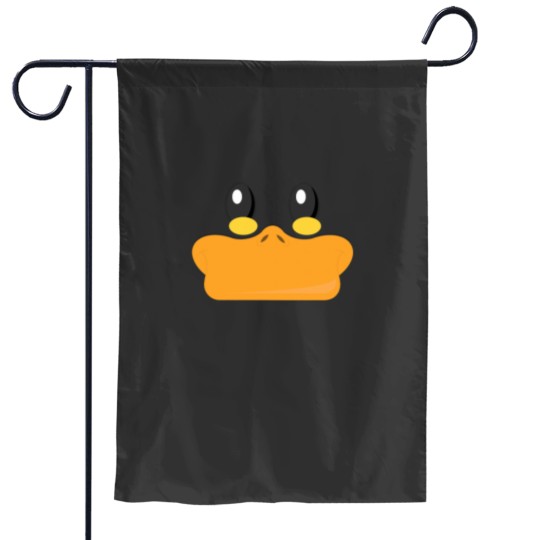Discover Smiling Duck Face Garden Flags