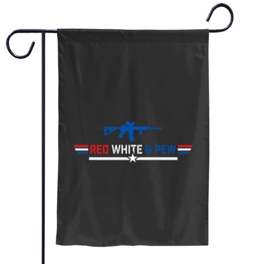 Discover Red White amp Pew Garden Flags