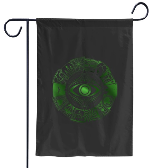 Discover Fears Wheel Garden Flags