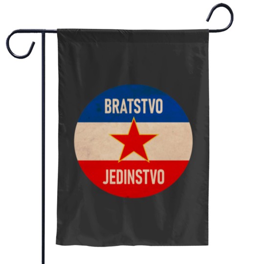Discover Brotherhood and Unity Yugoslavia Garden Flags