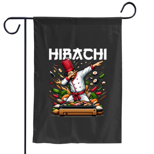 Discover Hibachi Chef Costume Outfit Hibachi Chef Garden Flags