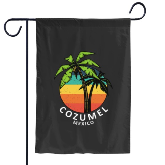 Discover Cozumel Mexico Vacation Garden Flags